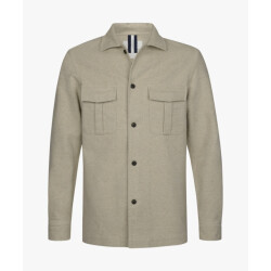 Profuomo overshirt structured ppxf10002a f1 sand