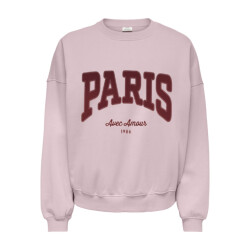 Jacqueline de Yong Jdymesa life ls o-nk emb sweat jrs noos fuchsia