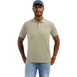 No Excess Polo short sleeve basic taupe