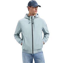 No Excess Jacket short fit hooded cloud