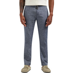 No Excess Pants with linen yarn dyed night