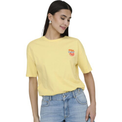 Only Onlbolette s/s top box cc jrs sunlight/pink