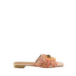 Kurt Geiger Chelsea woven flat sandaal