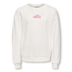 Only Kogphilea life ls loose sweater off-white