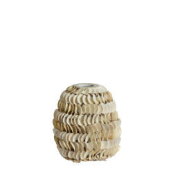 Light & Living Vaas sarria naturel Ø20x21cm