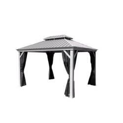 Sojag Paviljoen pergola messina 298x363 cm champagnekleurig