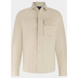 Bos Bright Blue Scotland blue overshirt vance shirtjacket spe26114va07sb/2501