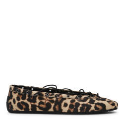 Steve Madden Pointe leopard ballerina's dames