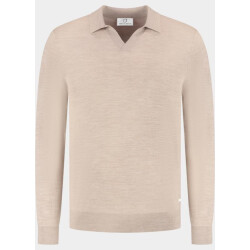 Born with Appetite Polo lange mouwen heren connor knit ls bwa26105co75/2500