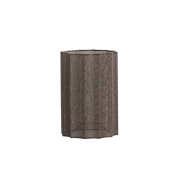 Light & Living Cilinder lampenkap disli donker Ø24cm