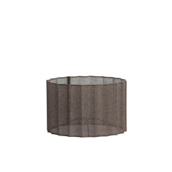 Light & Living Cilinder lampenkap disli donker Ø35cm
