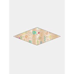 Mucho Gusto ® sjaal tie silk safari bloemenelegantie