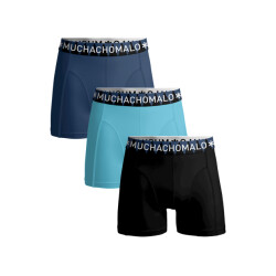 Muchachomalo Jongens 3-pack boxershorts effen
