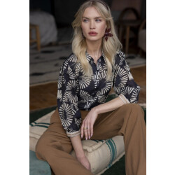 Geisha 63208-20 999 blouse black/ecru