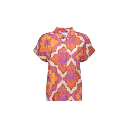 Geisha 63247-20 blouse mango/purple