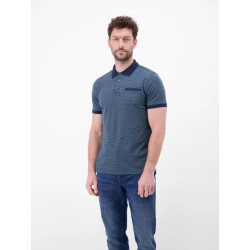 Lerros Heren polo 2633226 485 classic navy