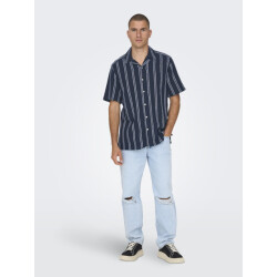 Only & Sons Onstrev life reg stripe ss shirt no dessin