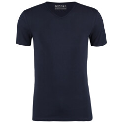 Garage Bodyfit shirt v-neck 400 navy