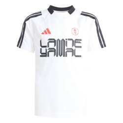 Adidas ly hot tee y t-shirt voetbal train km jonge -
