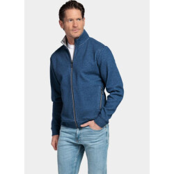 Baileys Sweatvest heren sweat cardigan zip 612220/675