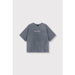 Alix The Label Raglan t-shirt antraciet