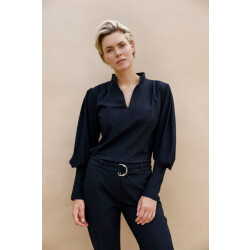 MAICAZZ Travel dieke blouse bas.t20.0170 black