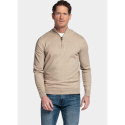 Bos Bright Blue Half zip cotton 1/2 zipp regular fit 618400cct/835