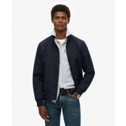 Superdry M5012079a harrington jacket 98t eclipse navy heren jack