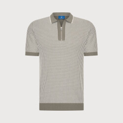 Blue Industry knitted polo short sleeve kbis26-m21 rock