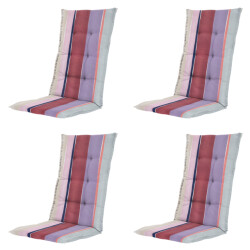 Madison Nox kussen hoge rug set van 4