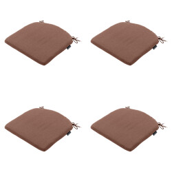 Madison zitkussen panama bruin 46x48x4,5cm set van 4