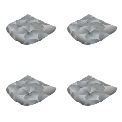 Madison zitkussen napels grijs 46x46x6cm set van 4