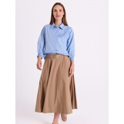 Free Quent Fqevalina shirt stripe blue