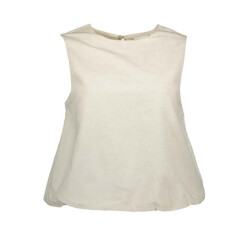 Vila Viprisilla o-neck sl balloon topvol zand