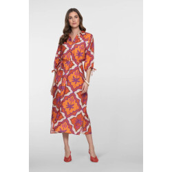 Geisha 67104-20 jurk tropische print