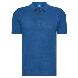Blue Industry Polo donker