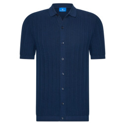 Blue Industry Polo donker