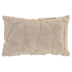 Casa di Elturo Sierkussen alora katoen 50 x 30 cm – kussen met organisch reliëf design