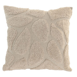 Casa di Elturo Sierkussen alora katoen 45 x 45 cm – kussen met organisch reliëf design