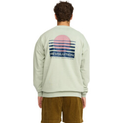 Revolution Printed crewneck mint