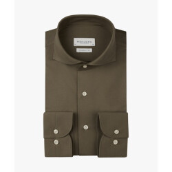 Profuomo shirt x-cutaway sf ppxh10032b h1 light brown