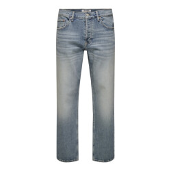 Only & Sons Onsedge performance lb 3816 dot dnm blue denim