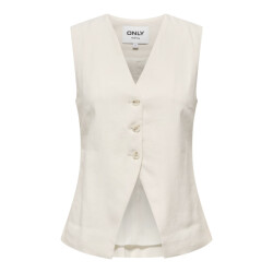 Only onltila life s/l waistcoat tlr 157399 cloud dancer