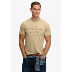 Superdry 1954 company relaxed tee zand