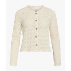 Vila Vicitra o-neck ls cardigantes beige