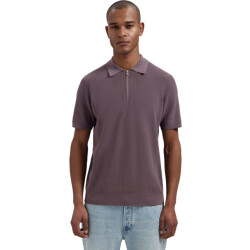 Dstrezzed Silas zip polo