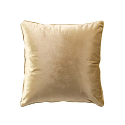 Casa di Elturo Velvet kussen gold ocre – oker/goud 45 x 45 cm (incl. vulling)
