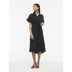 Vila Vihula s/s midi shirt dress noos