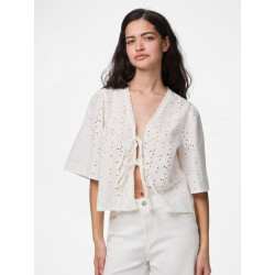 Pieces Pctyla 2/4 v-neck tie top wvn d2d p