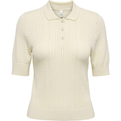 Only Onlmeddi life ss structure polo cc knt birch/dtm b